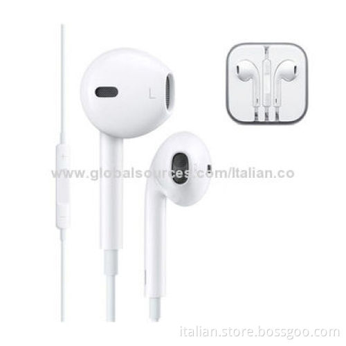 Colorful In-ear Earphones for iPhone 5/5S/5C with Volume Control and Mic